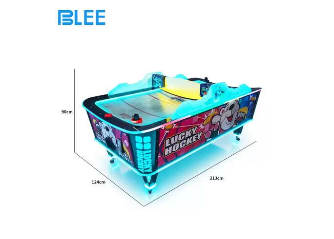 arctic bear curved hockey air hockey game machine suppliers