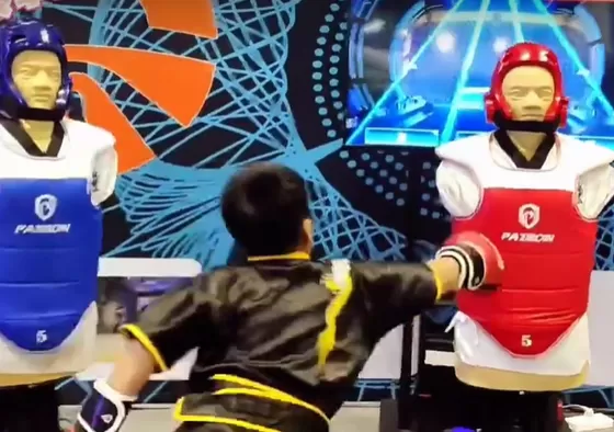 1. Single-player mode: You can challenge street thugs and restore peace in the city. The thugs will appear from the left, middle and right of the screen. You need to quickly hit the corresponding puppets to cause damage to the thugs. If you are slow to react, the thugs will take the opportunity to attack. Come and show your boxing skills and sweep the streets!