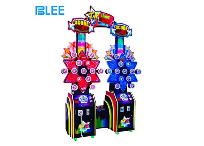 button pushing battle arcade redemption game machine manufacturer