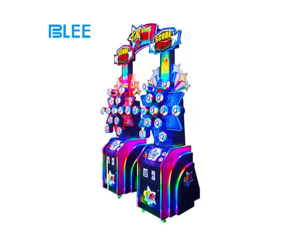 Button-Pushing Battle Arcade Redemption Game Machine