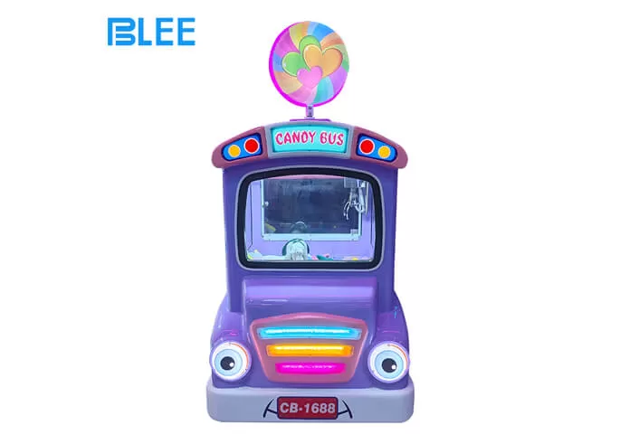 Candy Bus (With Claw Machine Function) Kids Ride