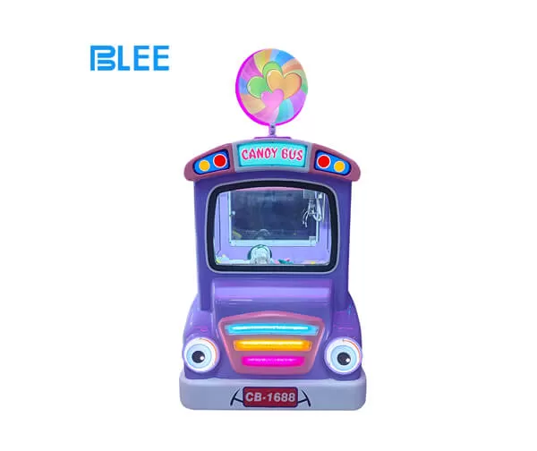 Candy Bus (With Claw Machine Function) Kids Ride