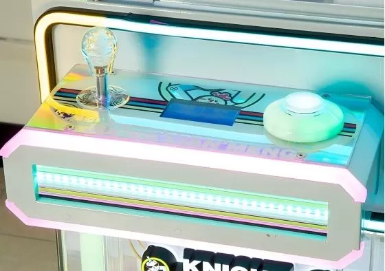 Insert coins and press the button to start the game.