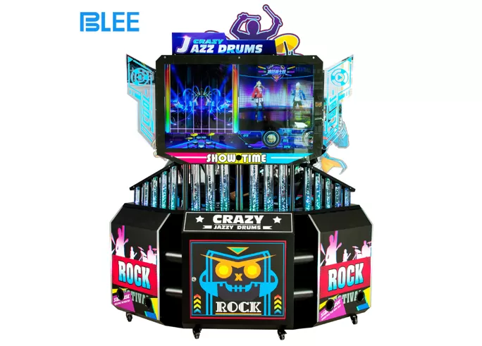 Coin Operated Arcade Music Jazz Drum Video Game Machine