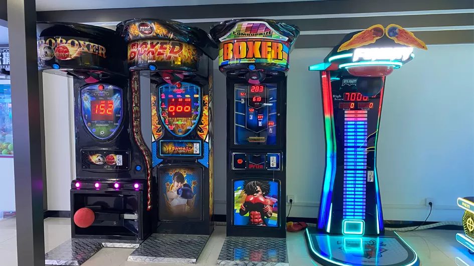 Coin-Operated BLEE Boxer Arcade Machine One Stop Solution