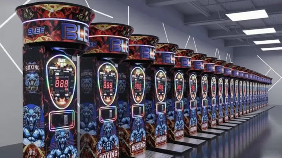 Coin-Operated BLEE Boxer Arcade Machine One Stop Solution