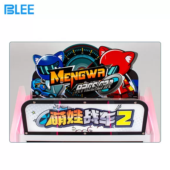 Product Details of Coin Operated Cute Arcade Car Full Motion Simulator Driving Game Machine Cockpit Outrun 32 for Kids