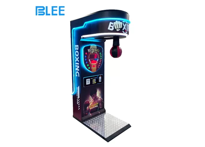 Coin-Operated Electronic Boxing Arcade Machine