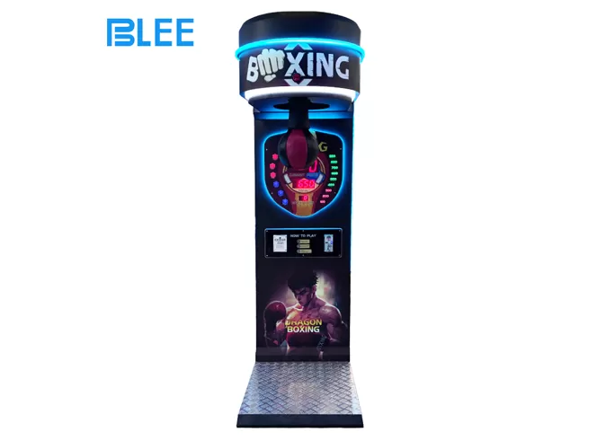 Coin-Operated Electronic Boxing Arcade Machine