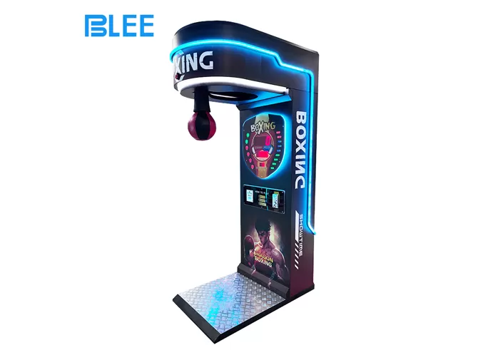 Coin-Operated Electronic Boxing Arcade Machine