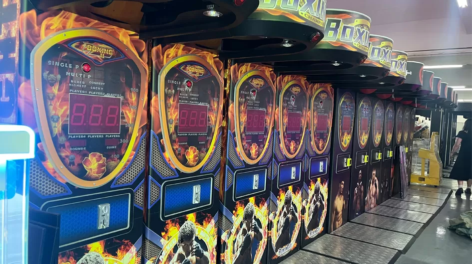 Coin-Operated Electronic Boxing Arcade Machine One Stop Solution