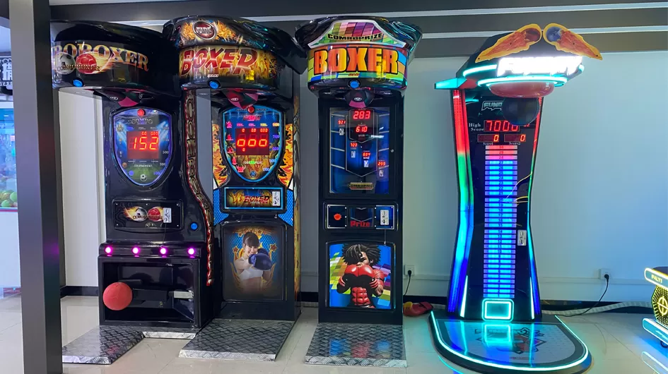 Coin-Operated Electronic Boxing Arcade Machine One Stop Solution