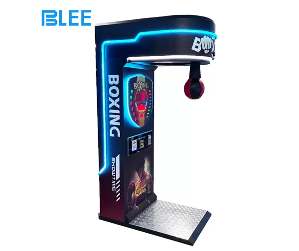 Coin-Operated Electronic Boxing Arcade Machine