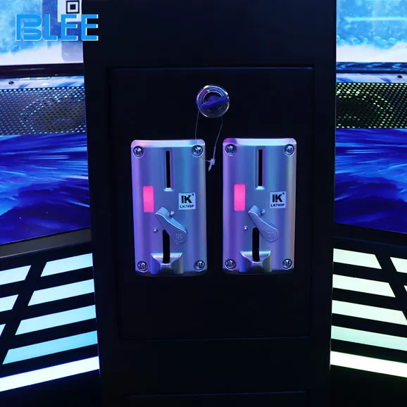 Product Details of Coin Operated Snowmobile Racing Arcade Game 4 Displays HD Video Motorcycle Racing Game Machine