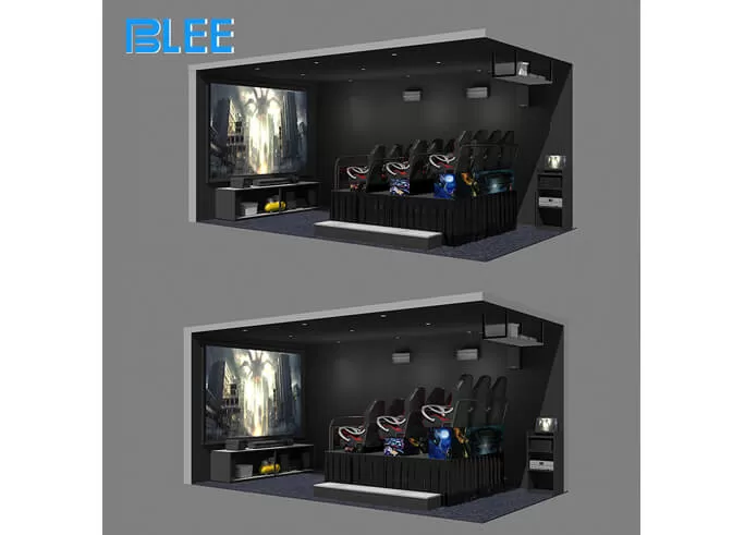commercial dynamic 5d cinema vr machine multi player immersive experience full body interaction interactive vr for sale supplier