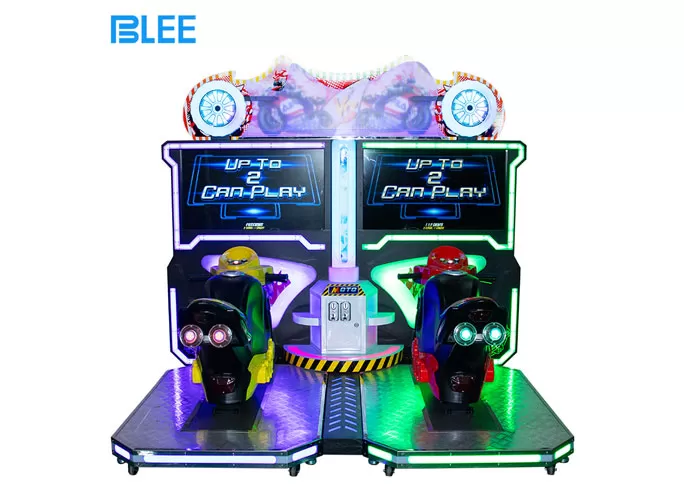 Cool Thrilling Racing 42-inch HD Screen Motorcycle Racing Game for FECs