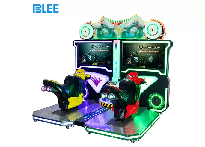 Cool Thrilling Racing 42-inch HD Screen Motorcycle Racing Game for FECs