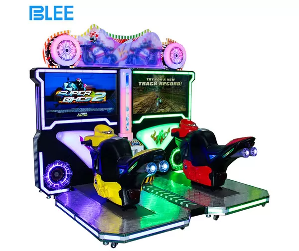 Cool Thrilling Racing 42-inch HD Screen Motorcycle Racing Game for FECs