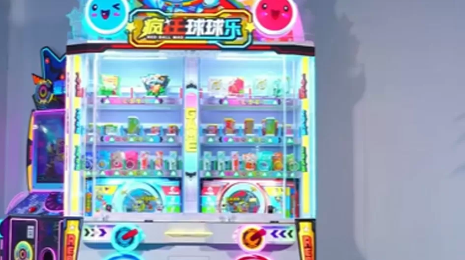 crazy ball pushing machine double player version china