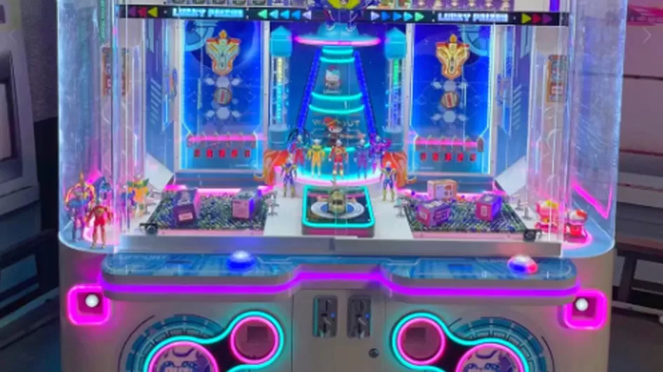 crazy ball pushing machine double player version factory