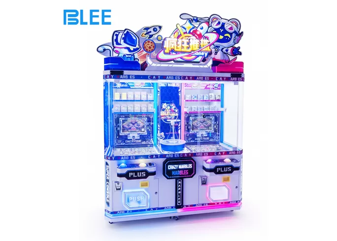 crazy ball pushing machine double player version manufacturers