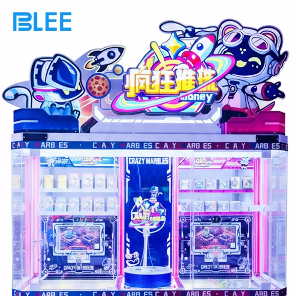 crazy ball pushing machine double player version working principle