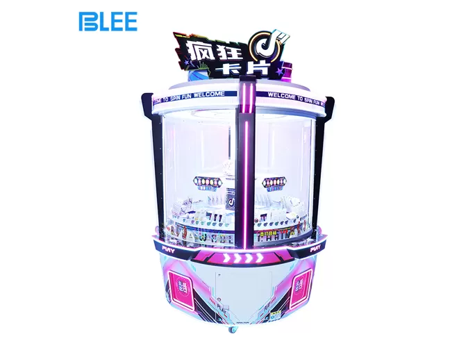 crazy cards clip game machine factory