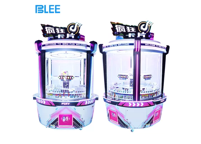 crazy cards clip game machine manufacturer