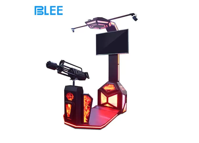 customizable gatling vr sports simulator fun driven gameplay high engagement experience interactive vr game for game park supplier