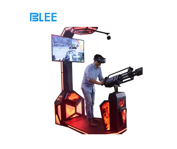 Customizable Gatling VR Sports Simulator Fun Driven Gameplay High Engagement Experience Interactive VR Game for Game Park