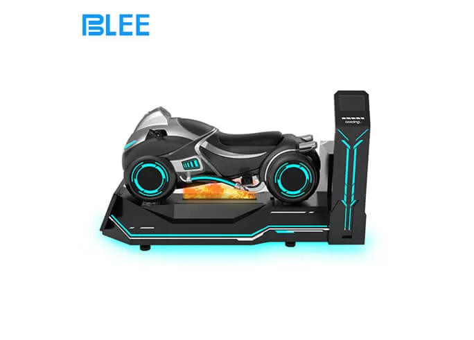 customizable high speed motorcycle cool design full body interaction competitive game mode vr machine for shopping mall supplier
