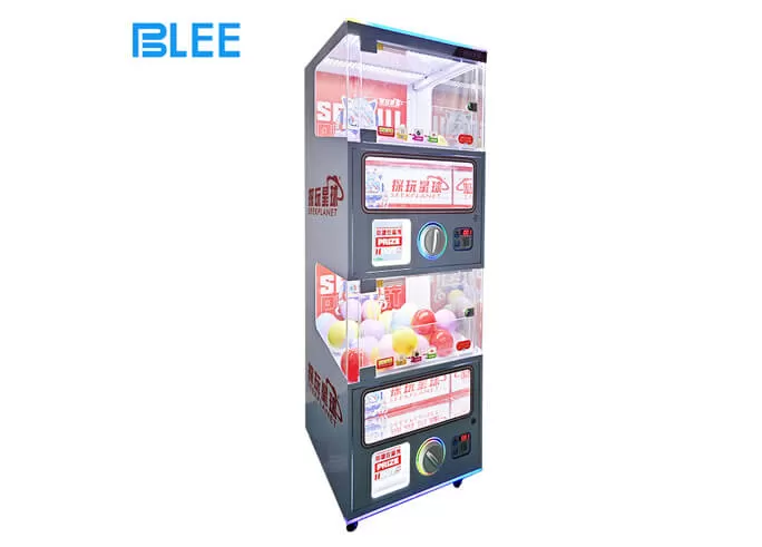 double layered gashapon machine china