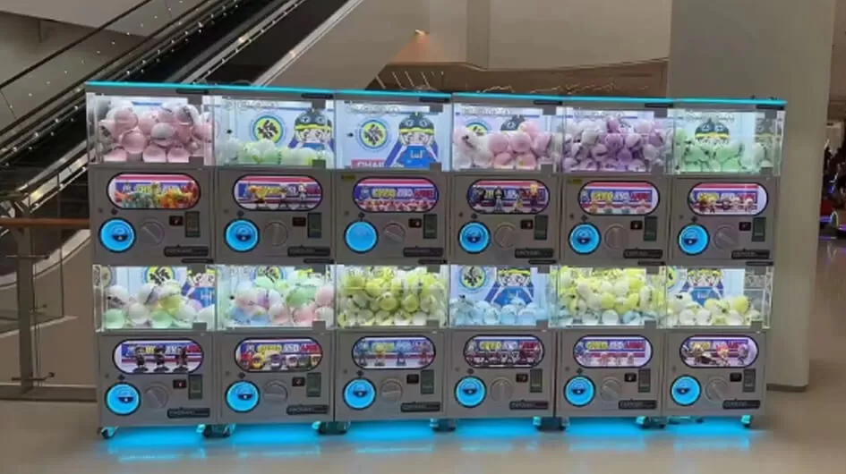 Double-Layered Gashapon Machine One Stop Solution