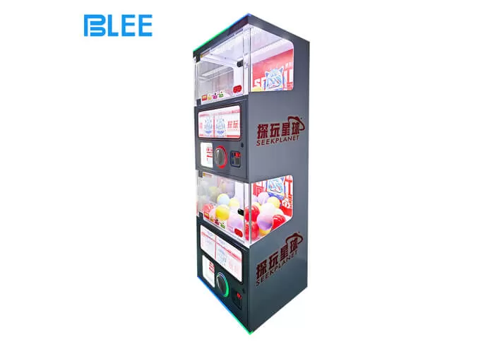 double layered gashapon machine supplier