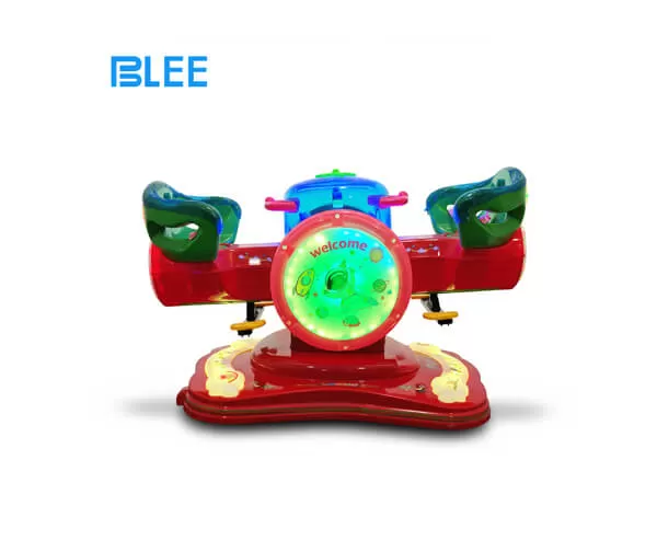 Double White Rabbit Kids Ride