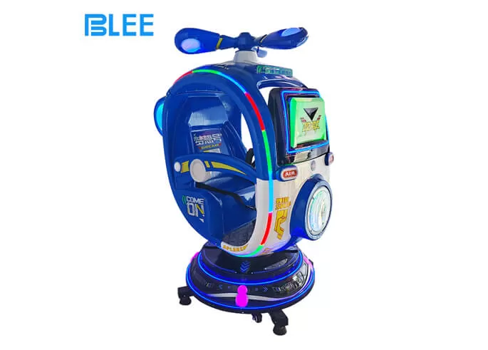 dream themed rotating airplane mp5 screen kids ride factory