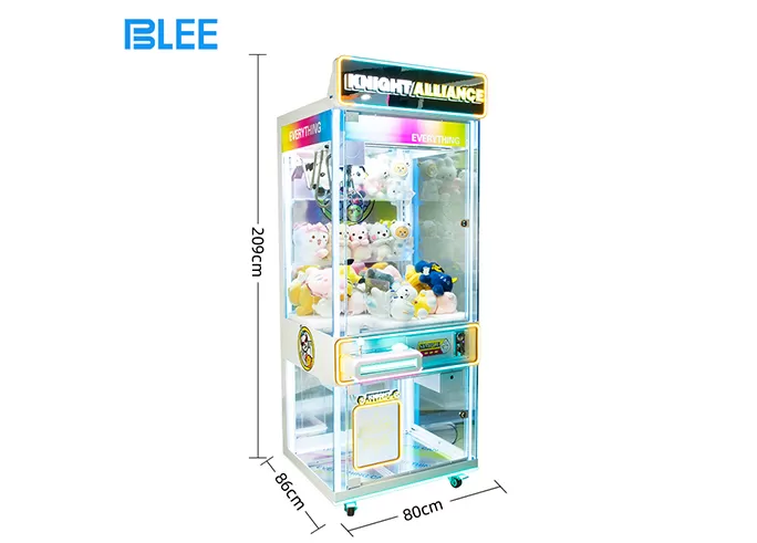 Factory Price Arcade Toys Plush Dolls Crane Catcher Claw Machine