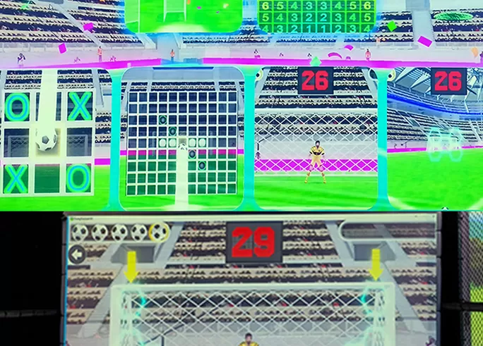 football training simulator