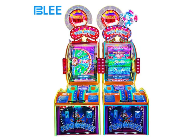 fun wheel 2p arcade redemption game machine china