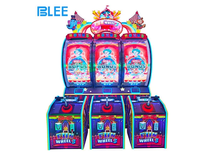 fun wheel 3p arcade redemption game machine for sale