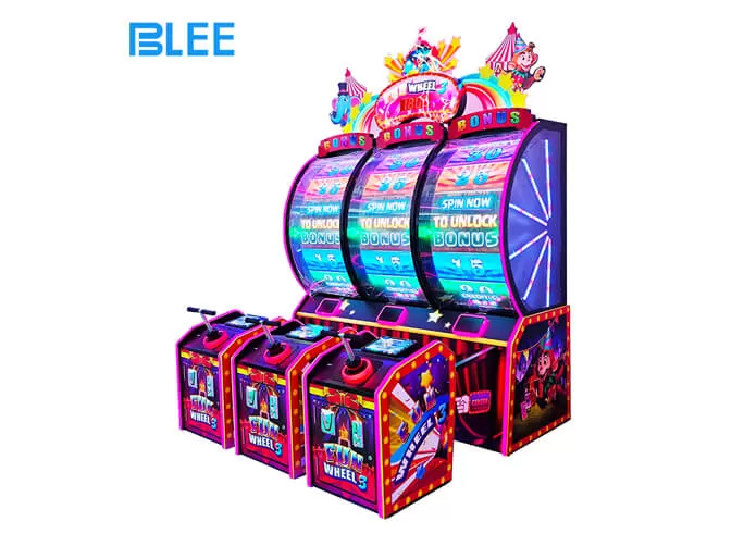 fun wheel 3p arcade redemption game machine supplier