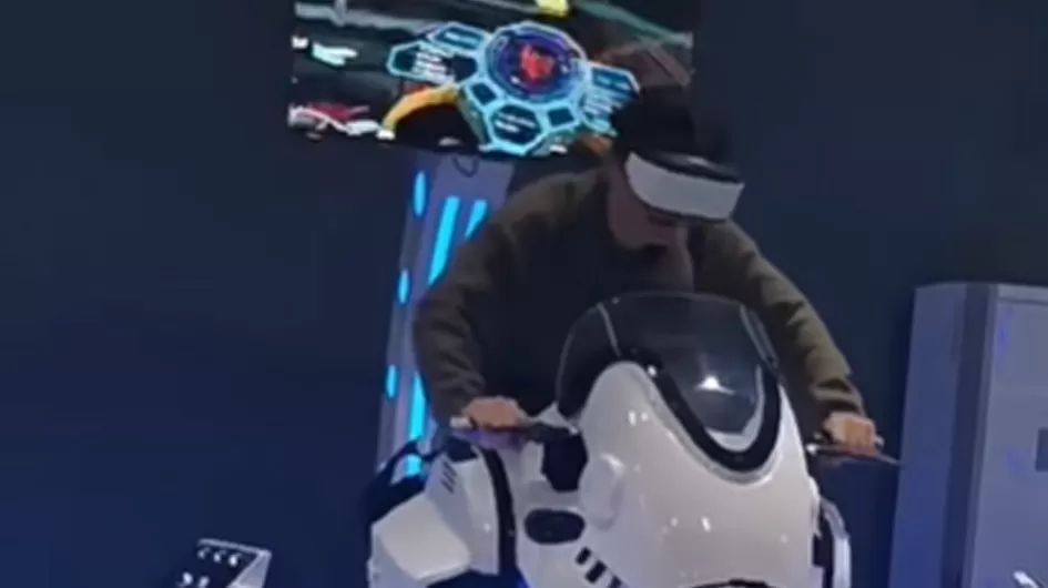 future motorcycle vr game machine one stop solution company