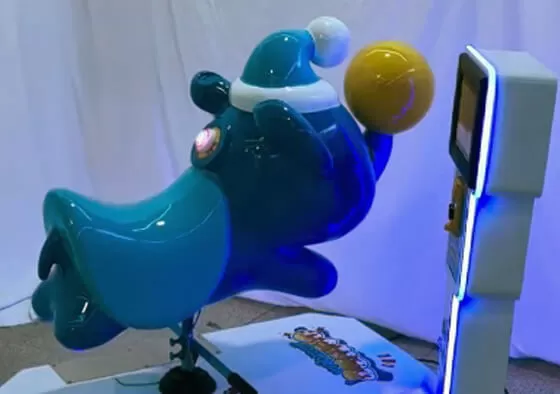 2. Music and Animation Entertainment: The integrated screen plays cheerful children's songs and vibrant animations, creating a captivating multimedia experience that keeps young riders engaged.