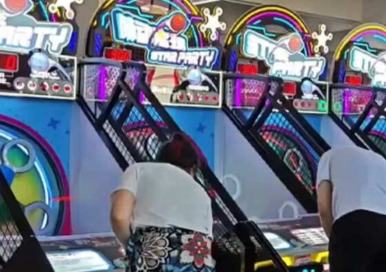 1. Color Match Challenge: Players aim to hit specific, called-out colored lights within a time limit to earn bonus points and unlock ticket multipliers.