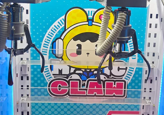 1. Precision Dual Grab Challenge: Players control both claws in sequence, carefully aiming for specific high-value or themed prizes within a timed session.