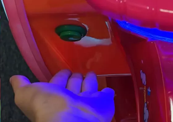 1. Insert Coins to Activate: Simply insert the required number of coins into the acceptor to power on the ride and prepare for the seesaw adventure.