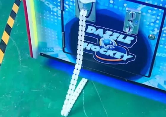 2. Time Attack Challenge: A single player scores as many goals as possible against an open net or simple AI goalie within a set time limit, with combos increasing the ticket value per goal.