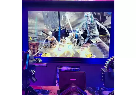 Survival Expedition: Combine shooting and steering skills to maintain health throughout extended missions