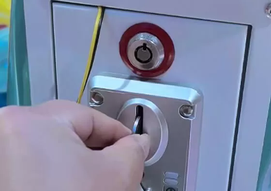 1. Insert Coins to Activate: Simply insert the required number of coins into the acceptor to power on the carousel and prepare for the magical journey.