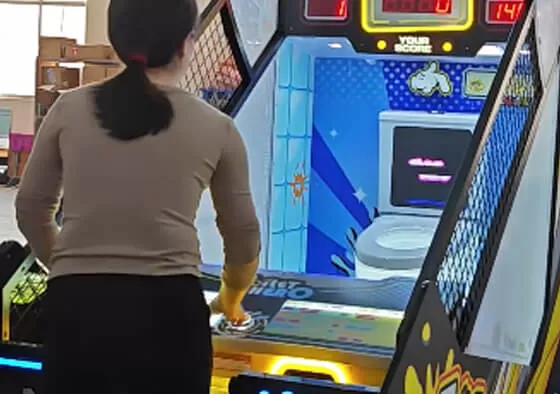 2. Moving Target Bonus Round: Special rounds where the toilet bowl or additional targets move across the playfield, requiring more precise timing and offering higher point values.